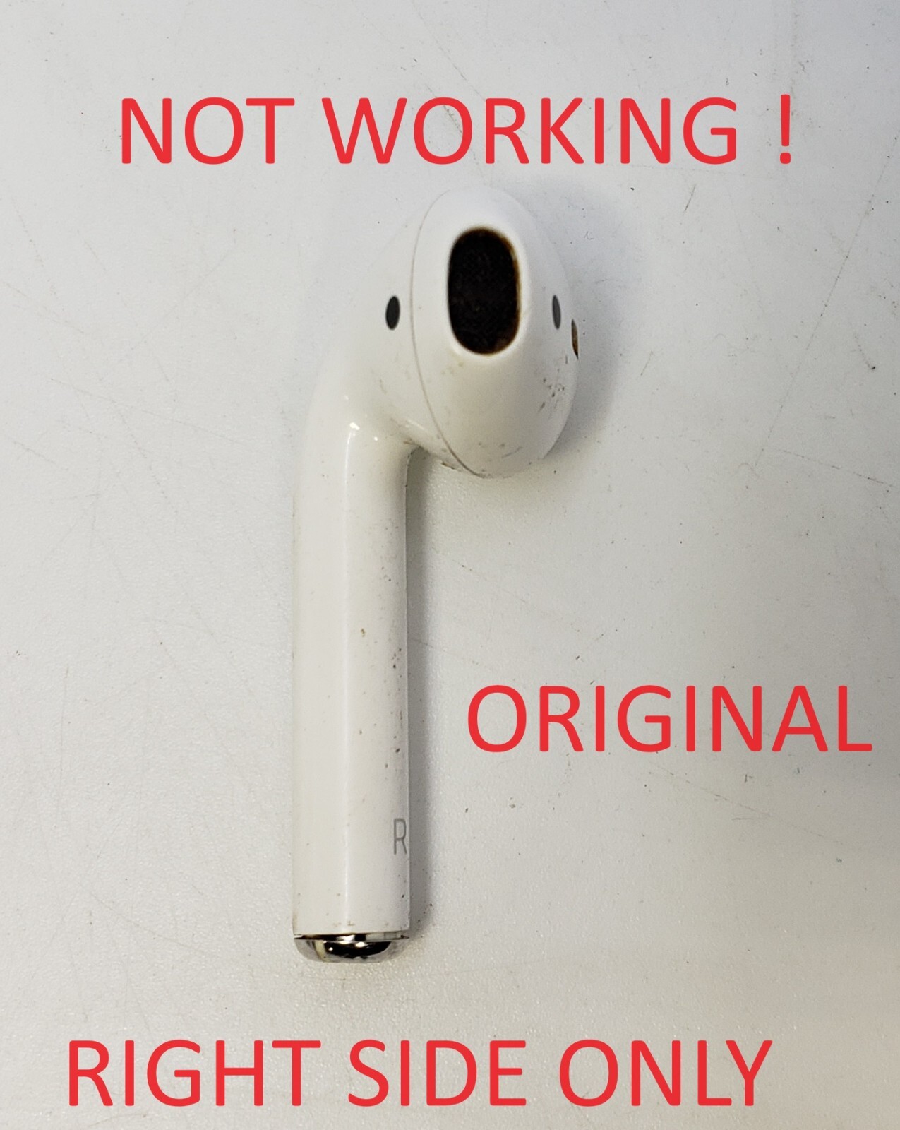 Original Apple AirPods 1st Gen - RIGHT Side ONLY A2032 NOT