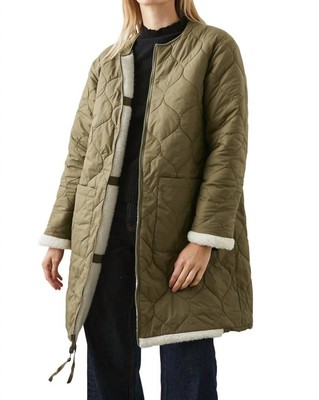 Pre-owned Rails Granger Jacket In Ivory Olive Mix - Size S