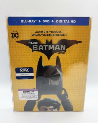 The Lego Batman Movie (BEST BUY) Exclusive Steelbook (Ltd Ed) **HTF**