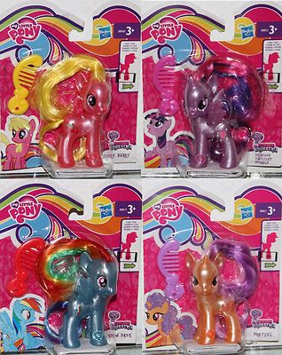 + MY LITTLE PONY -Pferd-OVP-Hasbro Explore Equestria Set/Friendship - 4 Stück