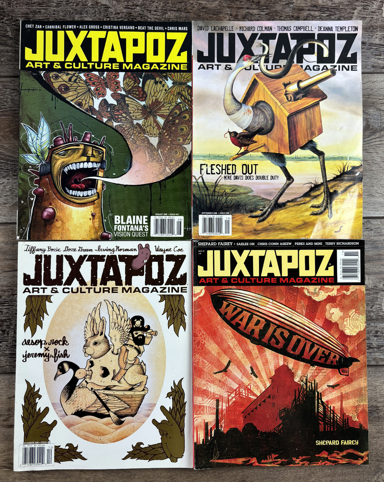 その他 JUXTAPOZ MAGAZINE FALL SPECIAL 2005 JUXTAPOZ MAGAZINE FALL SPECIAL 2005 STREET ART ISSUE | eBay