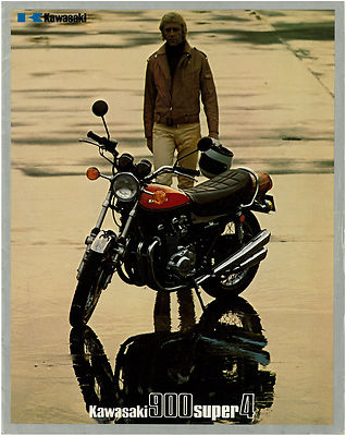 【ピコロ 】 KAWASAKI Brochure Z1 1972 & 1973 KZ900 Sales Catalog
