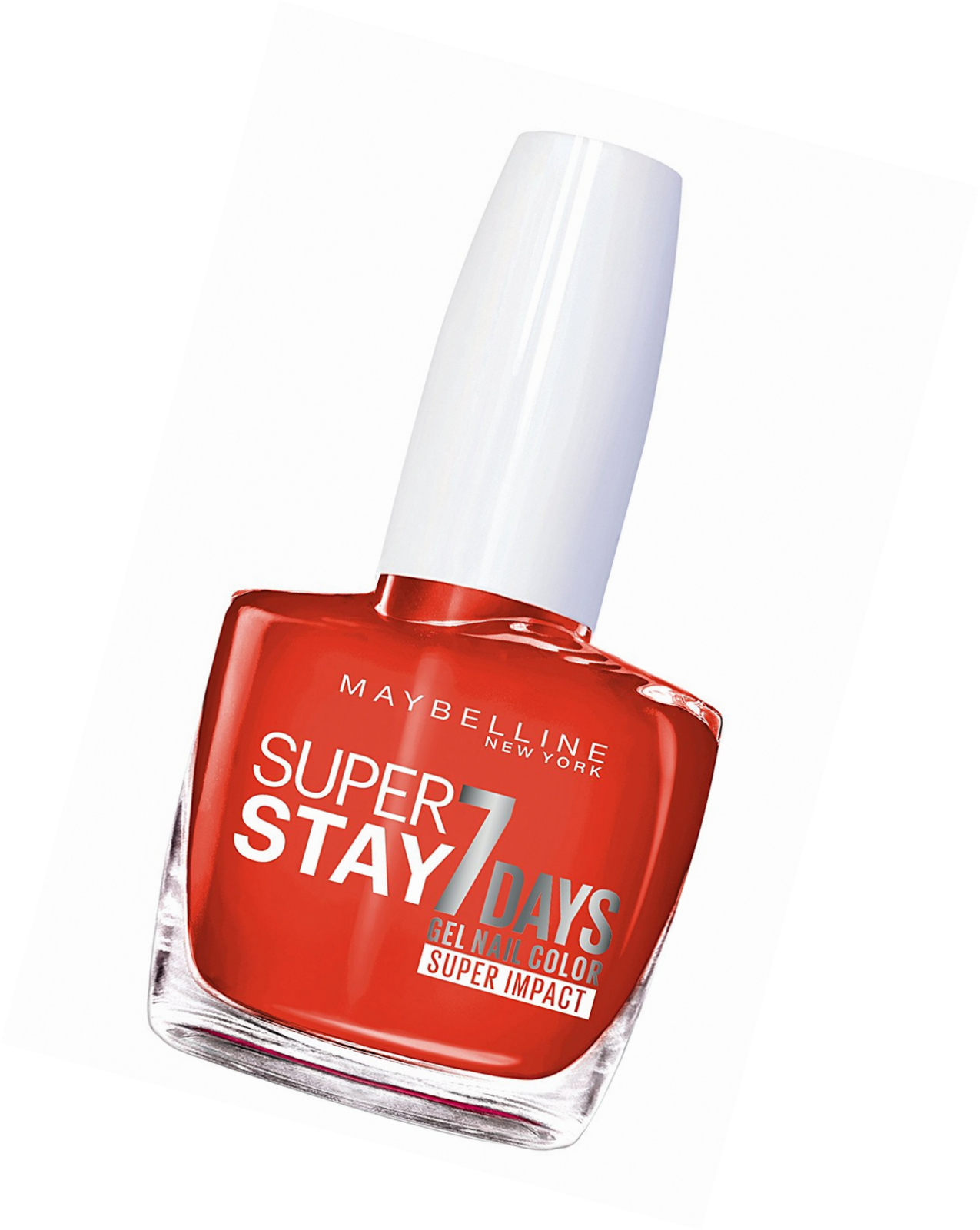 Maybelline New York MNY Nagellack – Kräftige Farbe, Schnell Trocknend, 7 Ml (Orange Red 341)