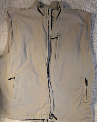 Rothco Undercover Travel Vest Mens Size XL Khaki 11 Pockets Great For Hunting