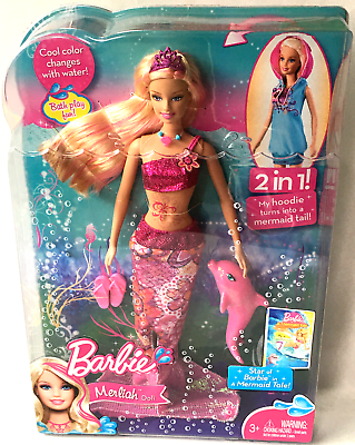 Barbie doll sales mermaid tail