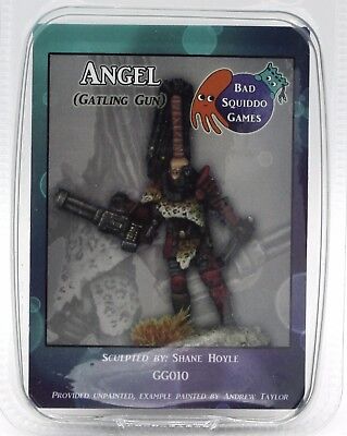 Bad Squiddo GG010 Angel (Gatling Gun) Ghosts of Gaia Post Apoc Female Warrior