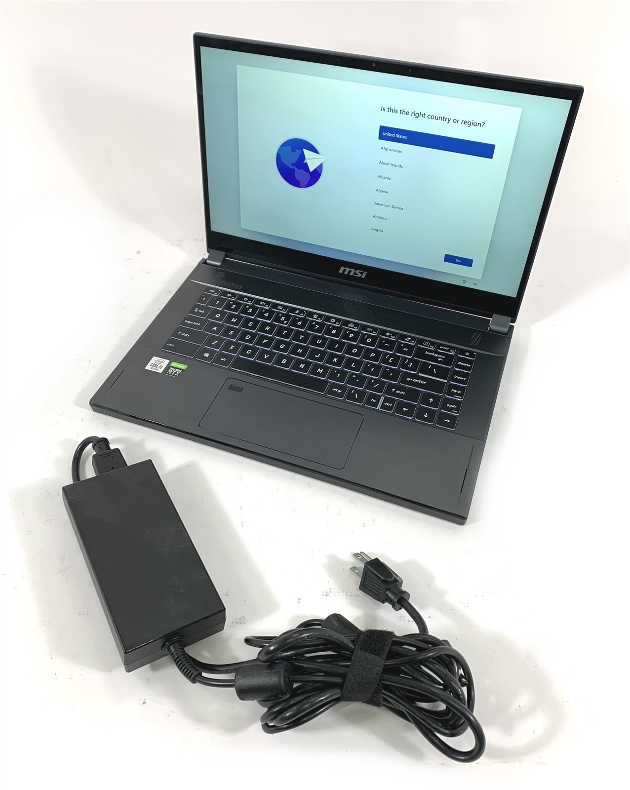 MSI Workstation WS66 Laptop i9-10980HK 1TB SSD 64GB RAM RTX