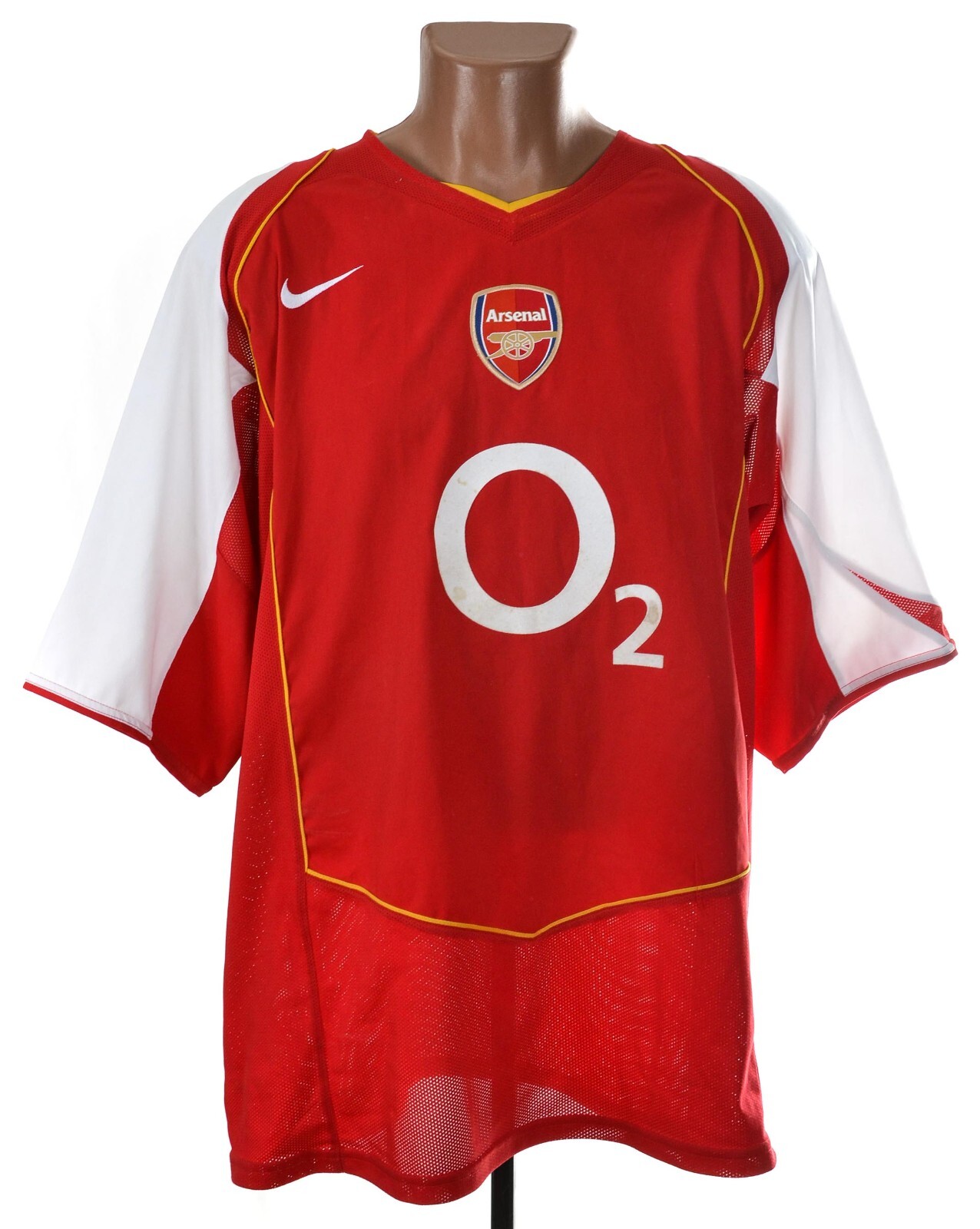 O*L様 Nike Arsenal 2004-2005 サッカーユニフォーム ARSENAL LONDON 2004/2005 HOME FOOTBALL SHIRT JERSEY NIKE