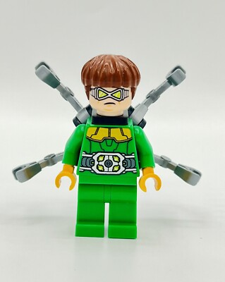 LEGO Minifigure Dr Octopus Otto Octavius Green Outfit sh548 Super Heroes 76134