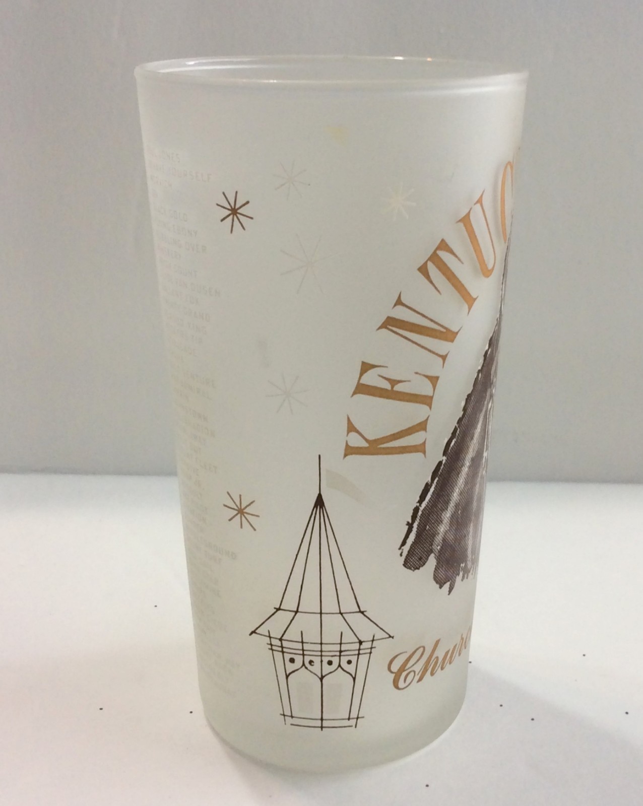 1964 Kentucky Derby Mint Julep Glass - Churchill Downs