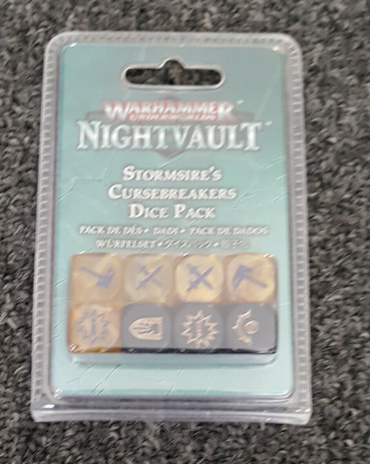 Набор кубиков Cursebreakers от Nightvault Stormsires Underworlds Warhammer AOS NIB