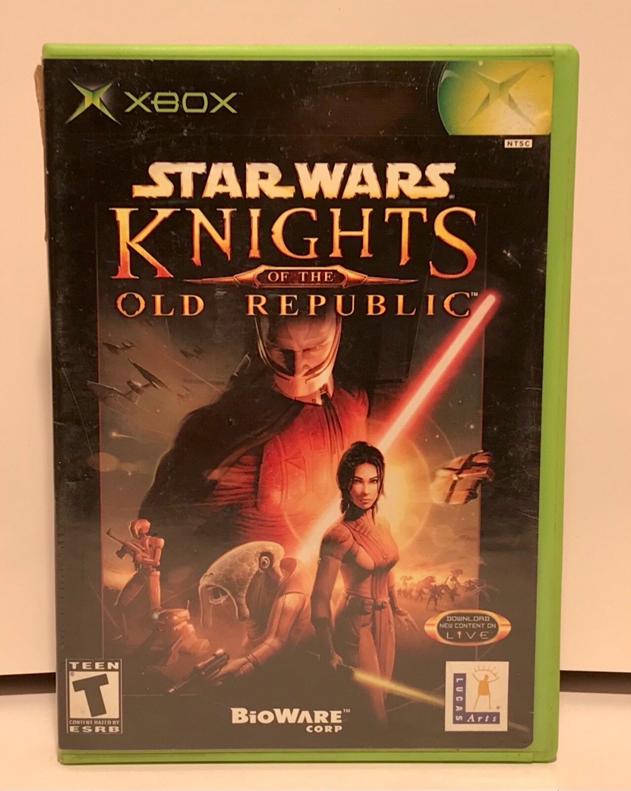 Xbox - xbox★STAR WARS KNIGHTS OF THE OLD Amazon.com: Star Wars Knights of the Old Republic - Xbox