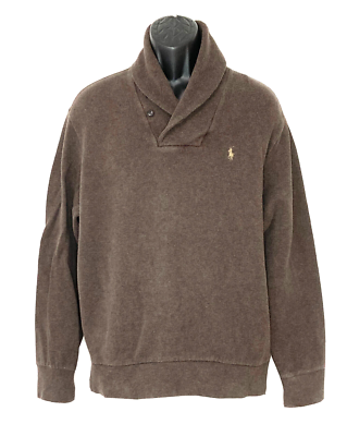 Polo collar shop sweatshirt