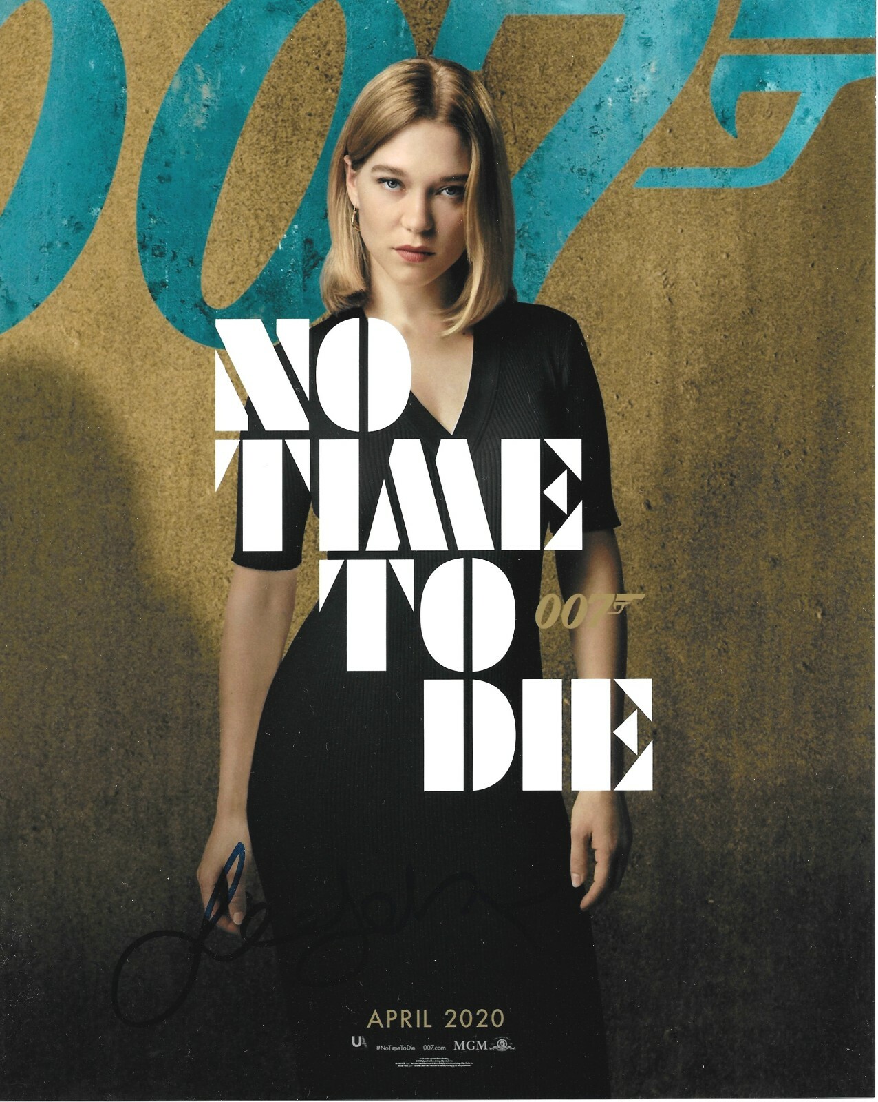 セール中…レア・セドゥ直筆サイン入り2Lサイズ写真Léa Seydoux… セール中…レア・セドゥ直筆サイン入り2Lサイズ写真Léa Seydoux