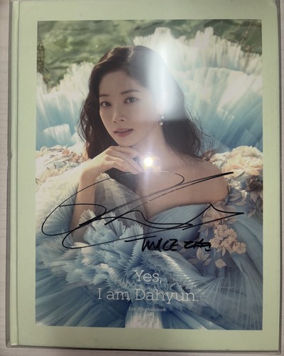 TWICE DAHYUN [YES, I AM DAHYUN] Autographed Signed PhotoBook