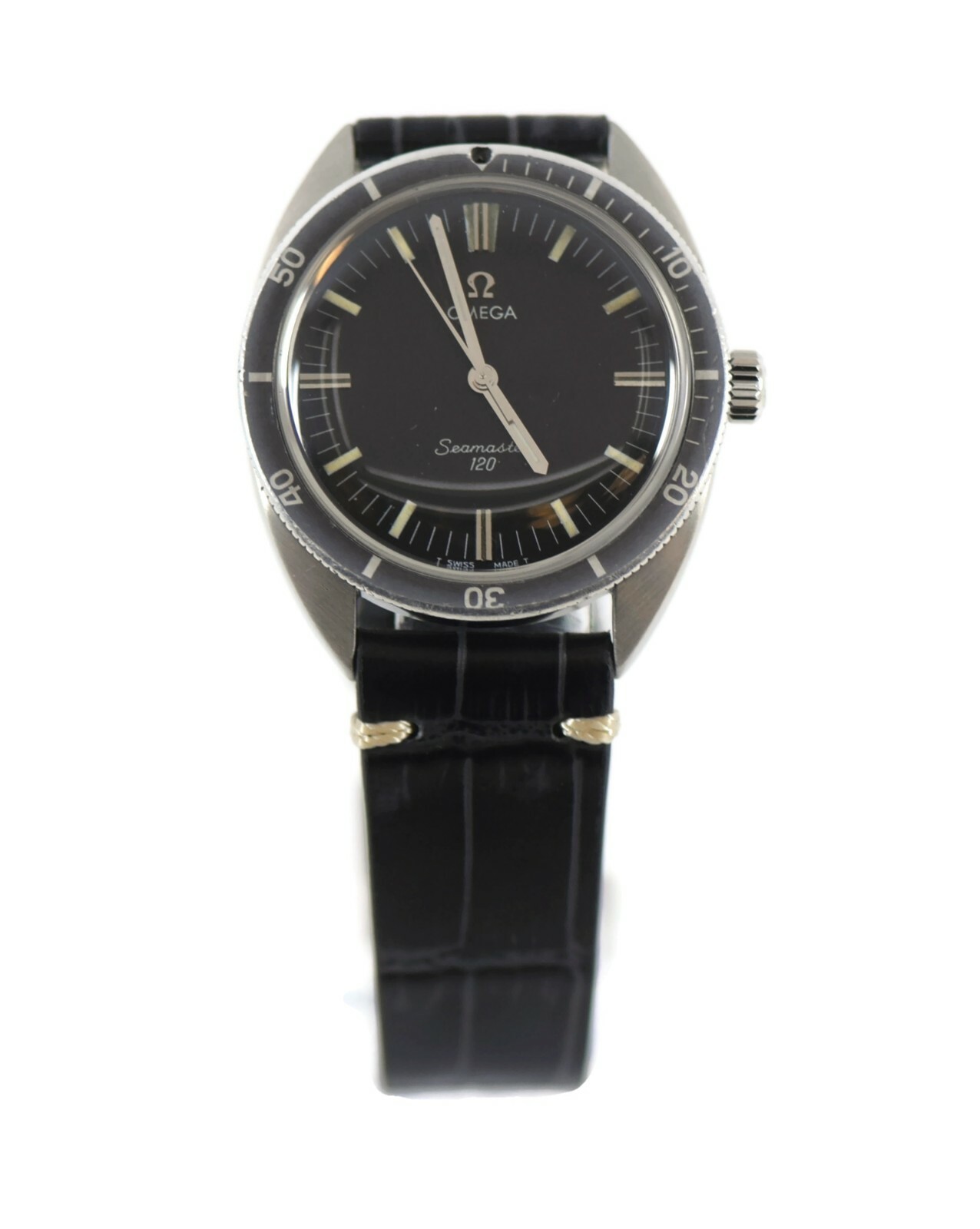 T*e様 OMEGA Seamaster 120m 防水 OMEGA Seamaster 120m 168.1501 Steel & Gold 36mm Blue Dial