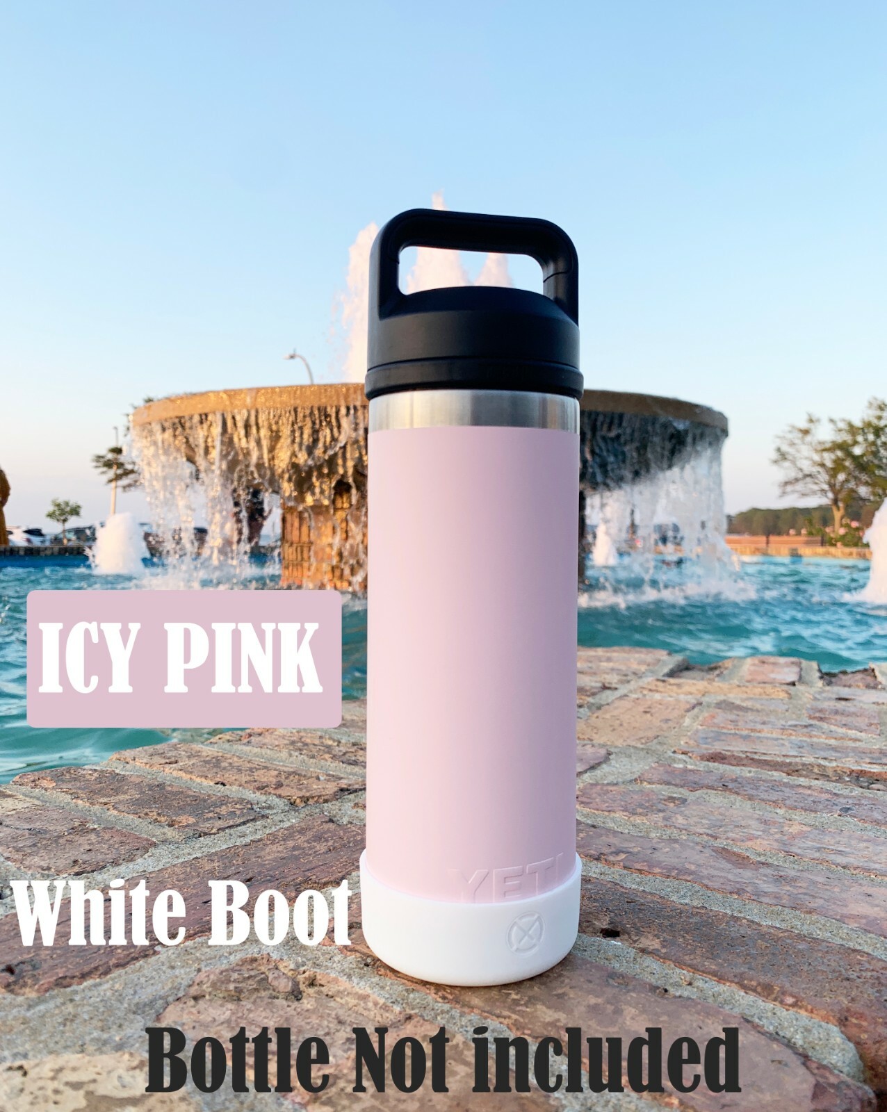 Silicone Boot Sleeve for Yeti 46 oz 36 oz 26 oz 12/18oz Rambler Water Bottle USA