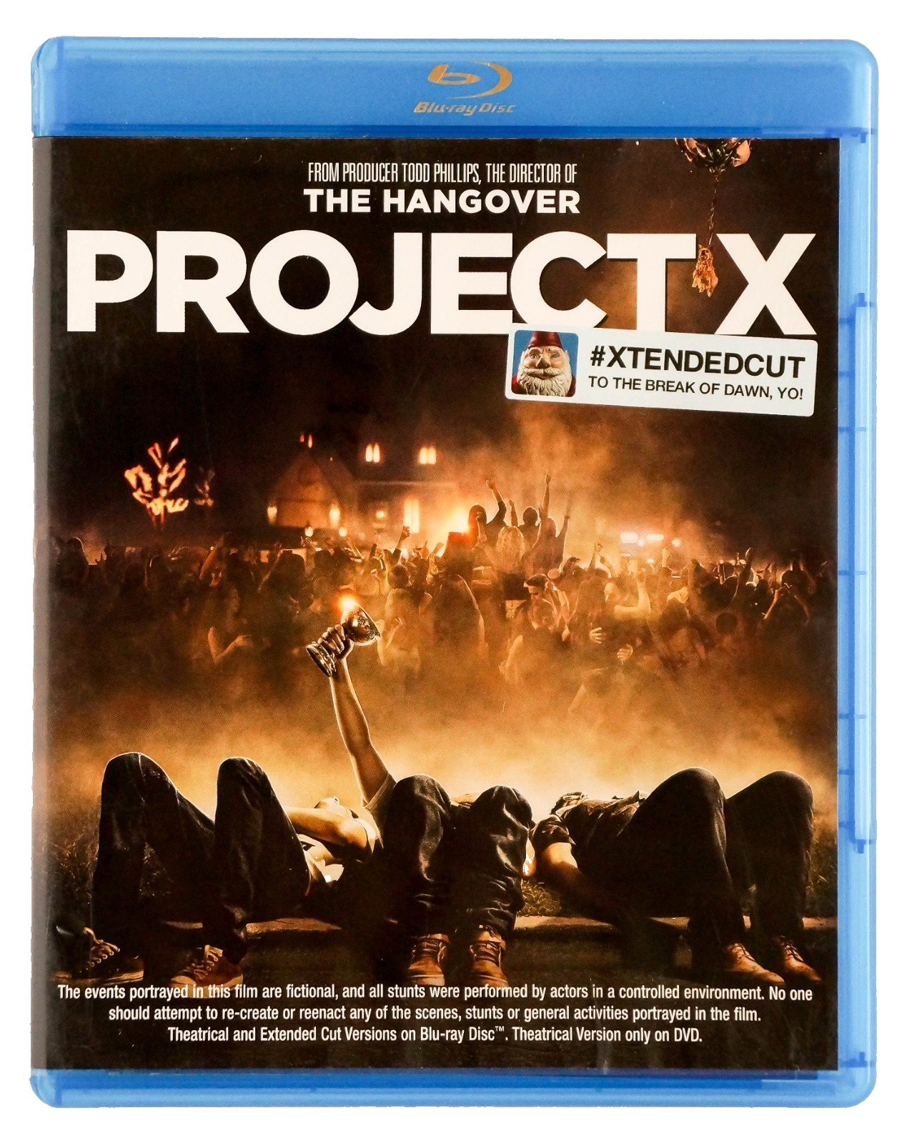 Project X - Extended Cut (Blu-ray Disc, 2012) Also contains