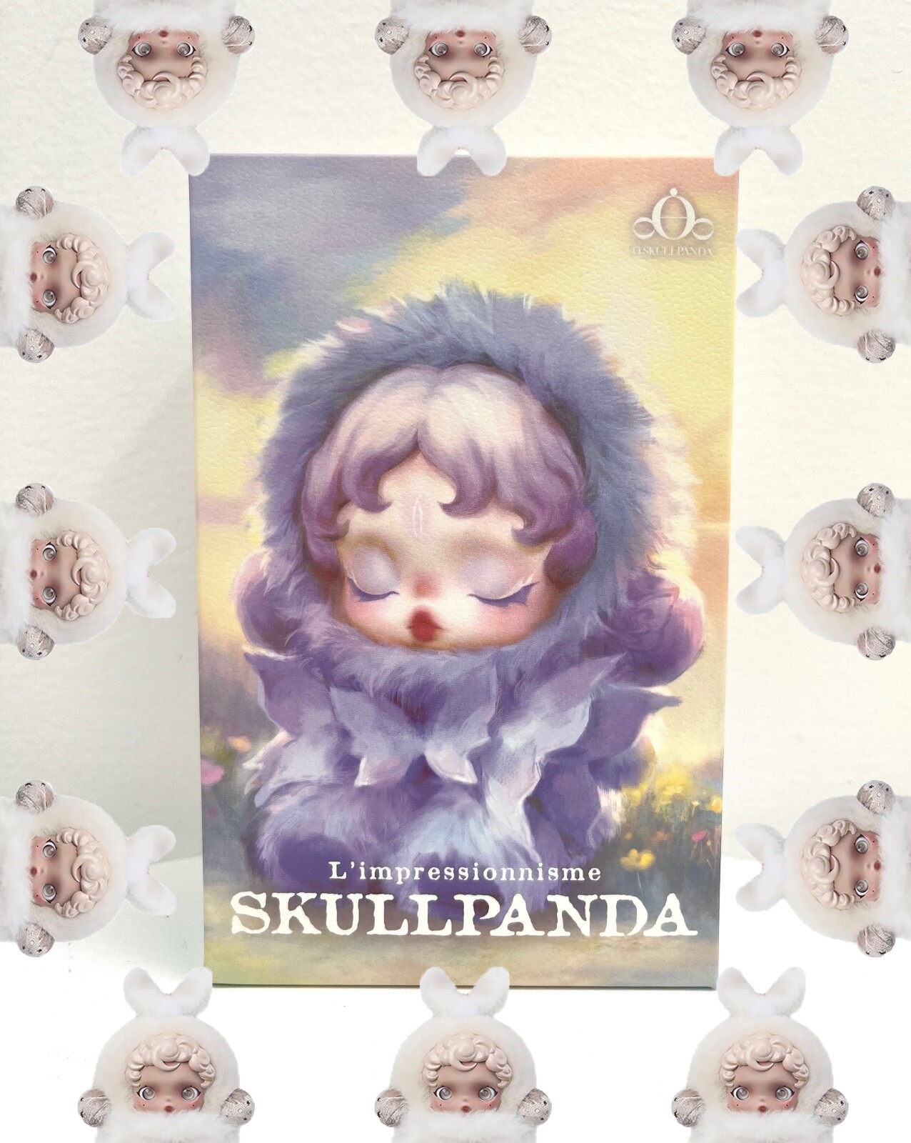 skullpandaL'impressionnisme mist　2つ SKULLPANDA L'impressionnisme Series - Mist