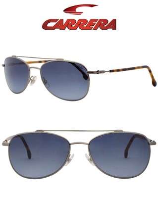 CARRERA CA224/S 6LB9O RUTHENIUM GREY SHADED AVIATOR SUNGLASSES.55 mm