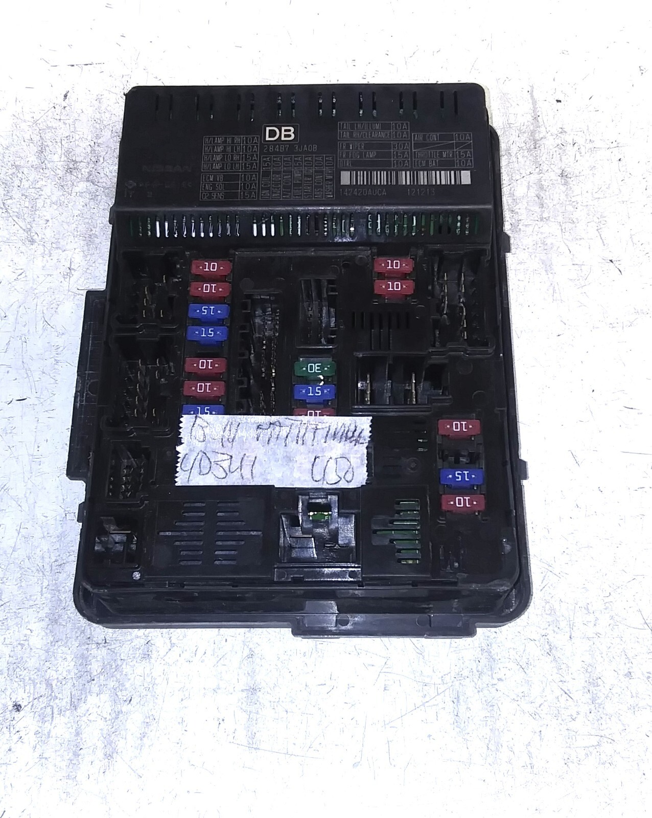 284B7 3JA0B fusebox control module computer 2013-2014 Nissan