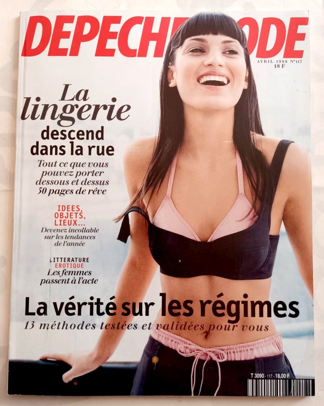 Revue Magazine Depeche Mode #117 (Avril 98) StÃ©Phane Plassier, Elsa Zylberstein