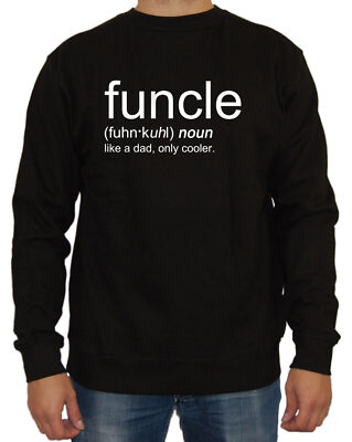 Funcle Sweater Spass Fun Onkel Familie Geschwister Cool Neffe Nichte Scherz 