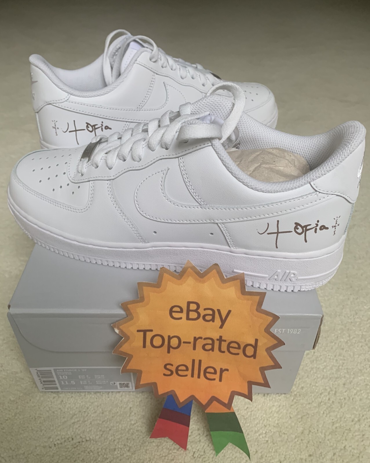air force 1 travis scott ebay