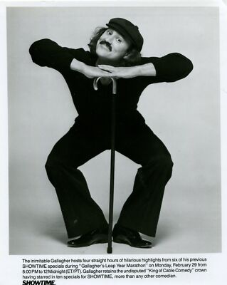 GALLAGHER'S LEAP YEAR MARATHON-1988-8X10 PROMO STILL-KING OF COMEDY