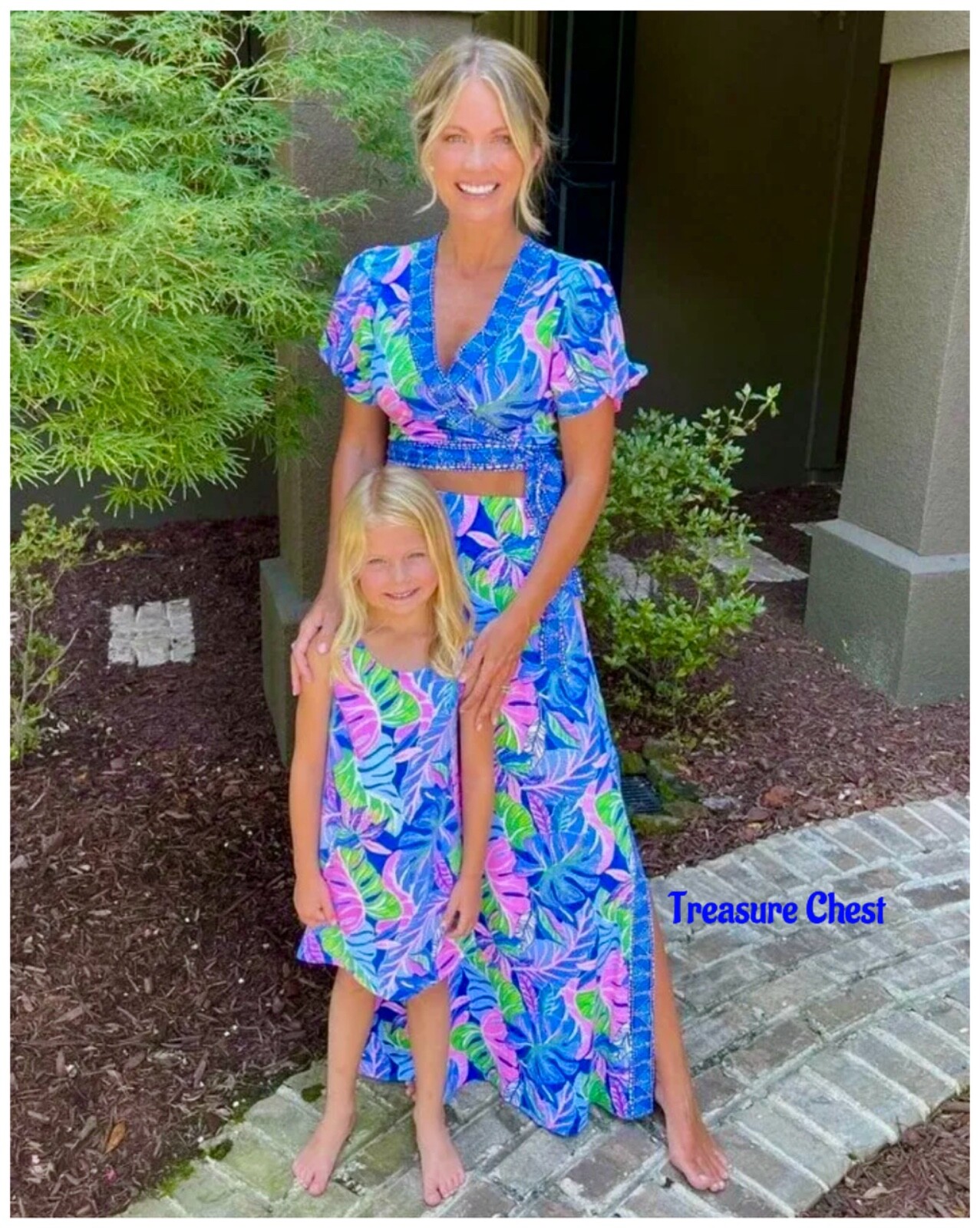 Pre-owned Lilly Pulitzer Sailynn Maxi Set Beleaf In Yourself $258 Size Xl In Multicolor