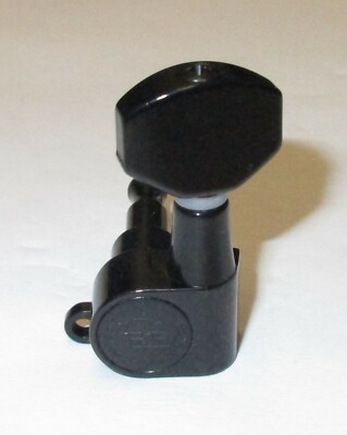 Hipshot Classic Closed Guitar Tuners Treble-side Qty-(6) 21mm Black - NOS