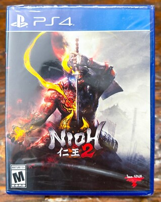 NIOH 2 Sony Playstation 4 PS4 PS5 Brand NEW Sealed Koei Tecmo Team Ninja