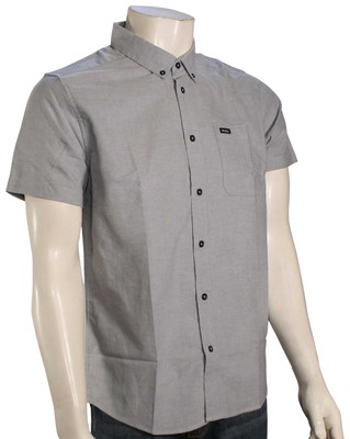 

Рубашка на пуговицах RVCA Thatll Do Stretch SS — Classic Pavement — Новинка, Grey