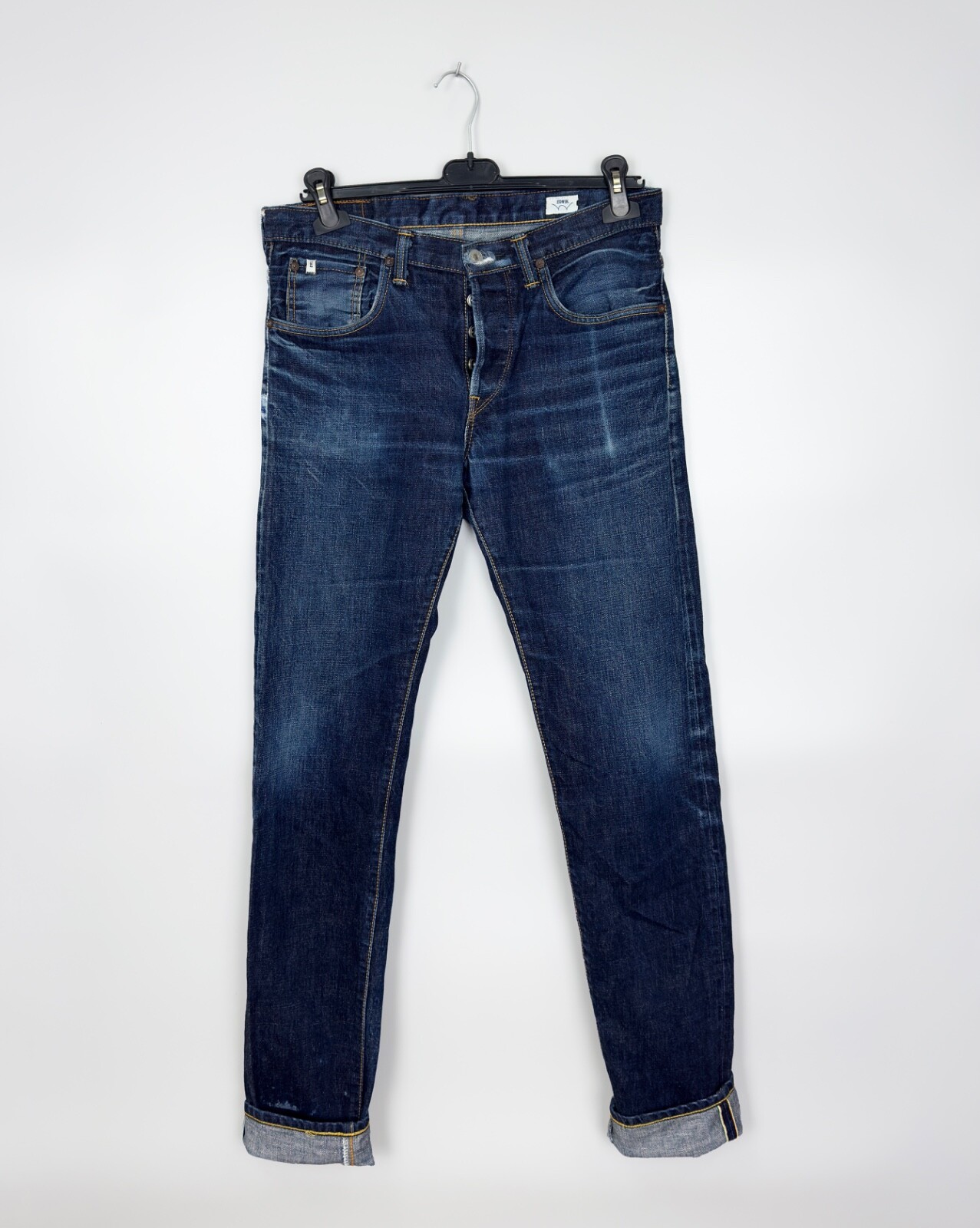 エドウィン EDWIN EDS03 Regular Straight W36 EDWIN Regular Straight Jeans - Blue - Rinsed | EDWIN Europe