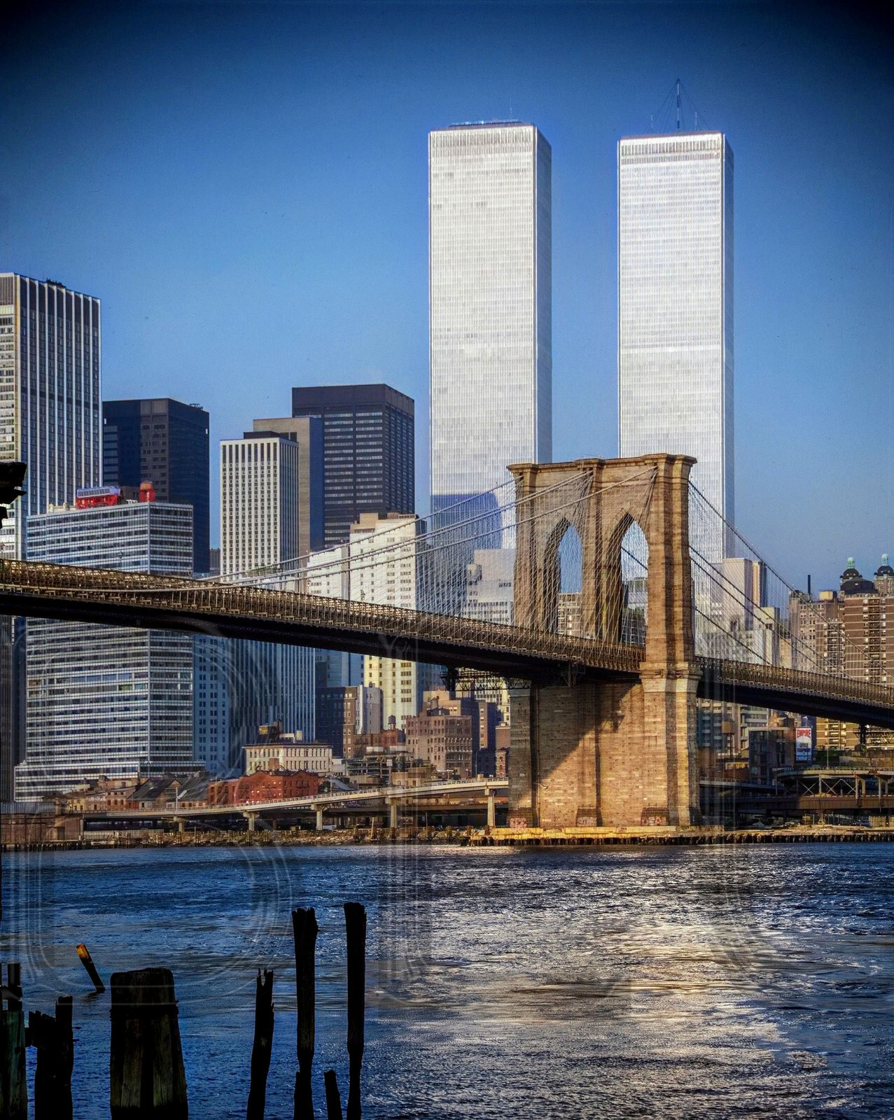 1976 World Trade Center, New York. Exterior view 11 x 14