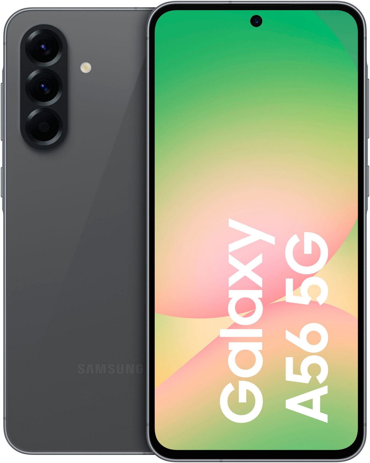 SAMSUNG Galaxy A56 5G Smartphone 50MP 128 GB 6,7" Graphite  AMOLED - Bild 1 von 1