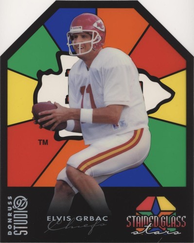 1997 Donruss Studio Elvis Grbac #12