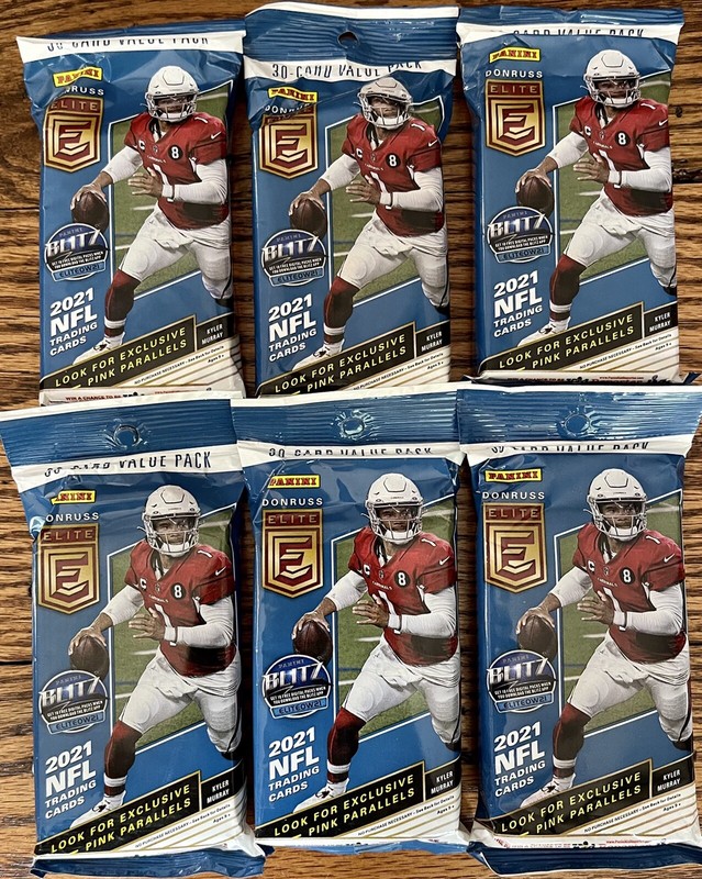 2021 Donruss Elite Football Pen Pals Card Set 250 Cards Per Page