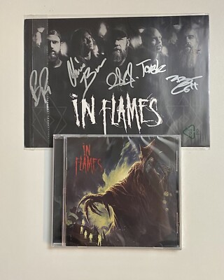 In Flames - Foregone Cd & Signed photocard