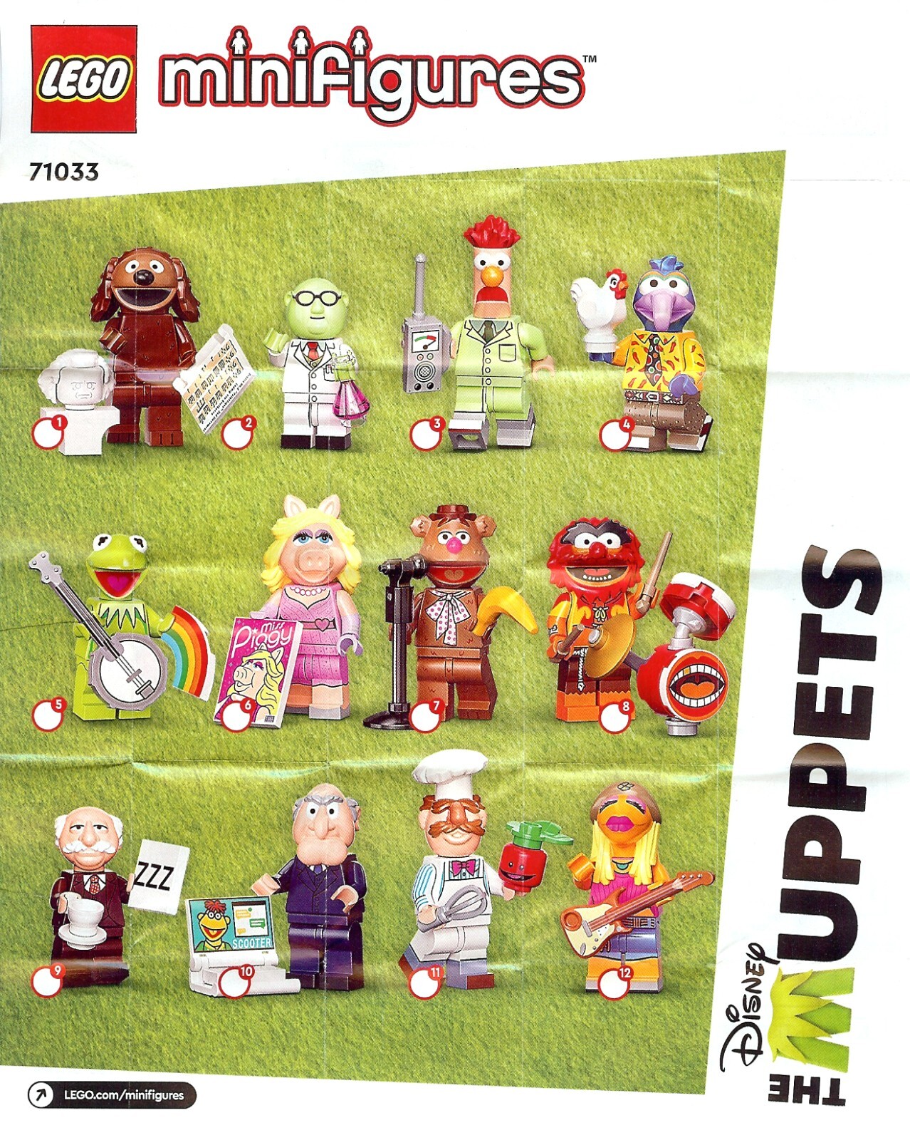 2023 LEGO 71033 - The Muppets Minifigures | YOU PICK! | eBay