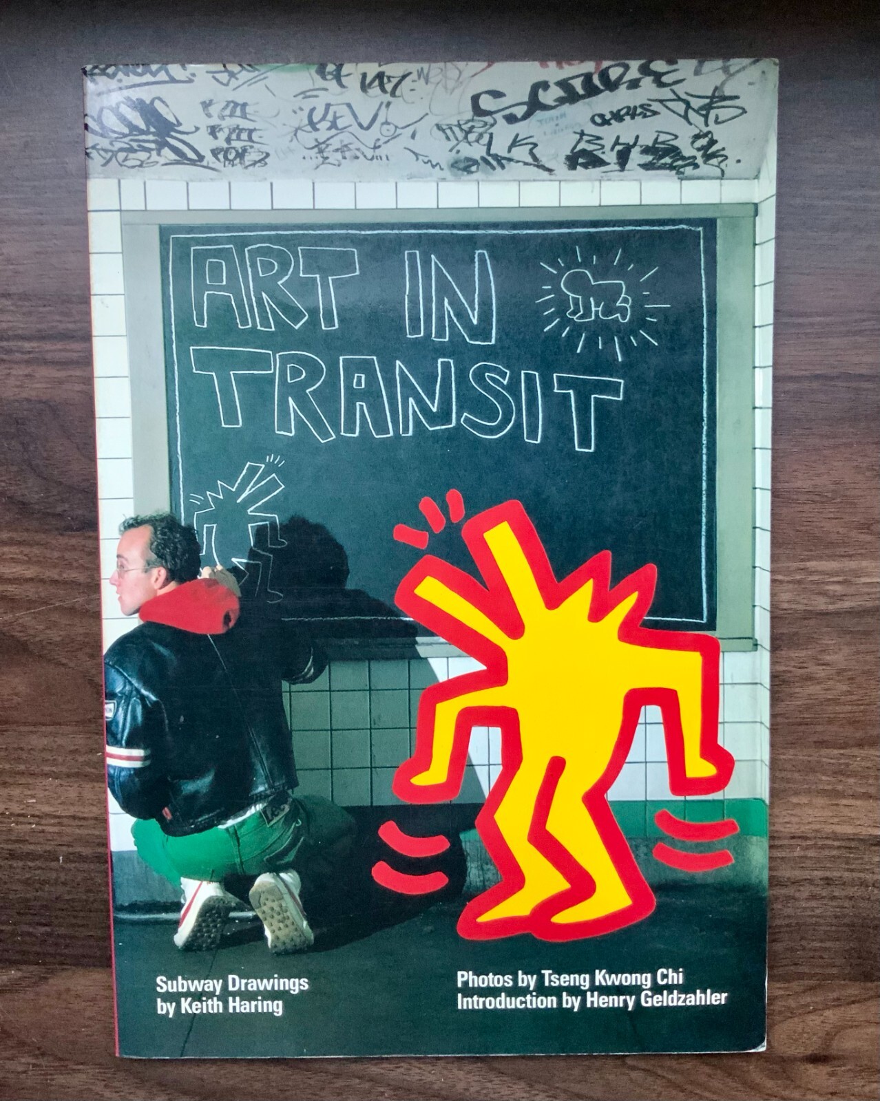 Keith Haring ART IN TRANSIT Book Subway Drawings 1984