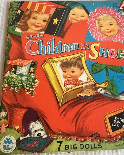 Huge Vintage Paper Doll Lot Collectors Estate 9 Paper Doll Sets