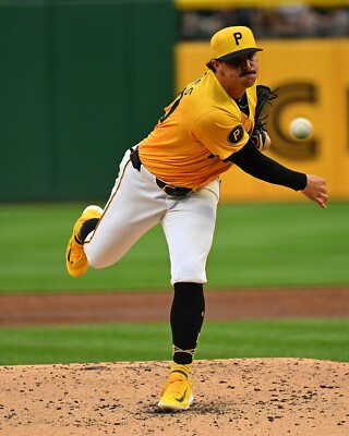 8x10 Photo PAUL SKENES Pittsburgh Pirates Rookie Of The Year City Connect LSU