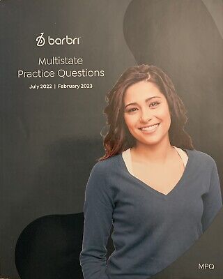    **BRAND NEW** 2022 ~ 2023 BARBRI MBE MULTISTATE PRACTICE QUESTIONS -   