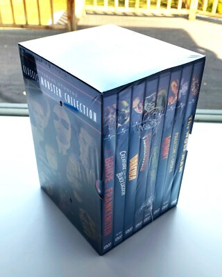SEALED, Universal Classic Monster Coll. 8-DVD Dracula, Frankenstein, Wolf Man