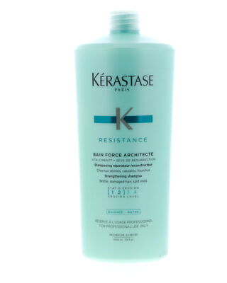 Kerastase Resistance Bain Force Architecte Strengthening Shampoo, 34 oz