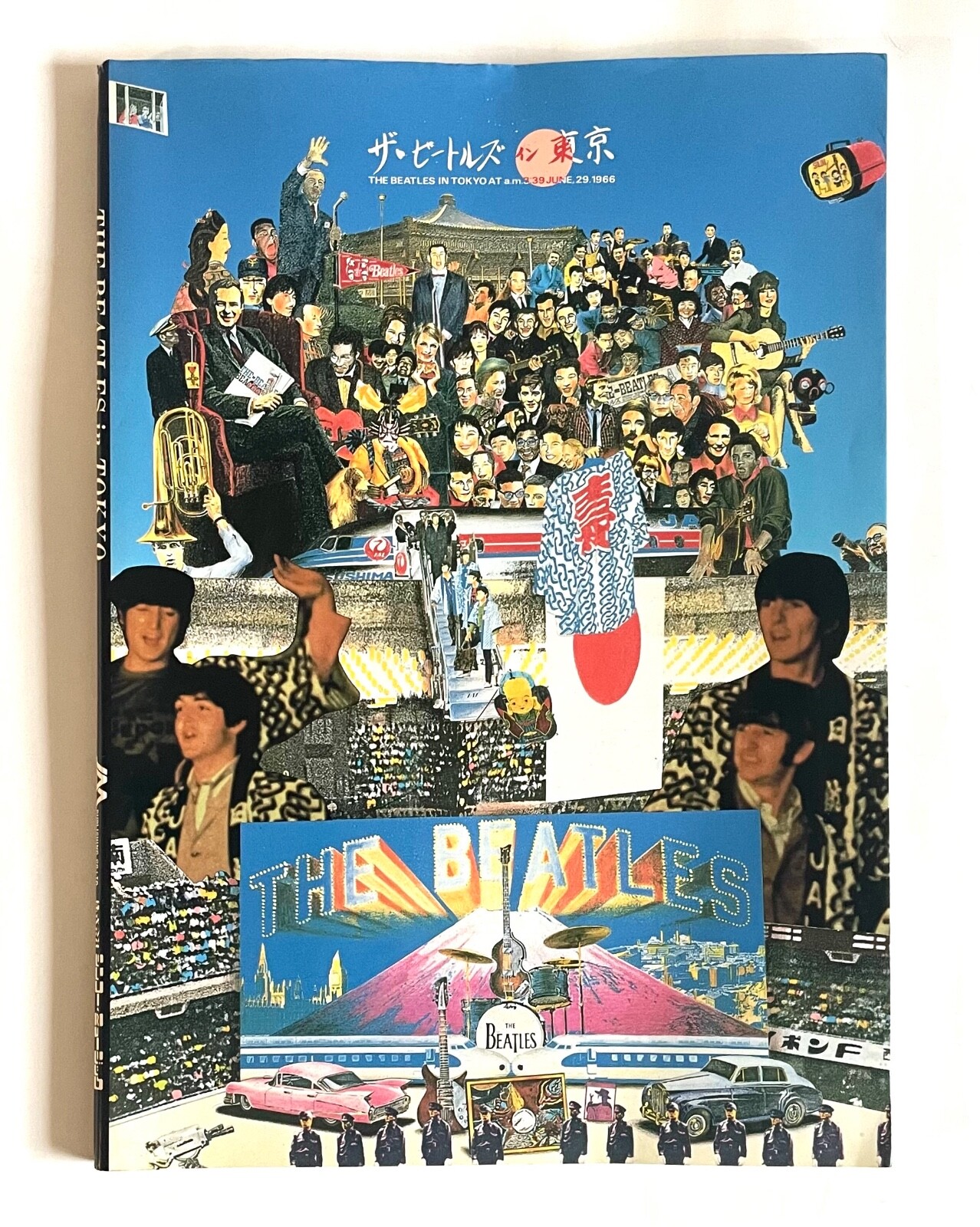 THE BEATLES IN TOKYO JAPAN PHOTO BOOK 1986 Ticket Replica THE BEATLES IN TOKYO JAPAN PHOTO BOOK 1986 Ticket Replica