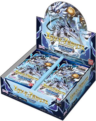 BANDAI Digimon Card Game Booster Pack Exceed Apocalypse BT-15 BOX 24 Pack New