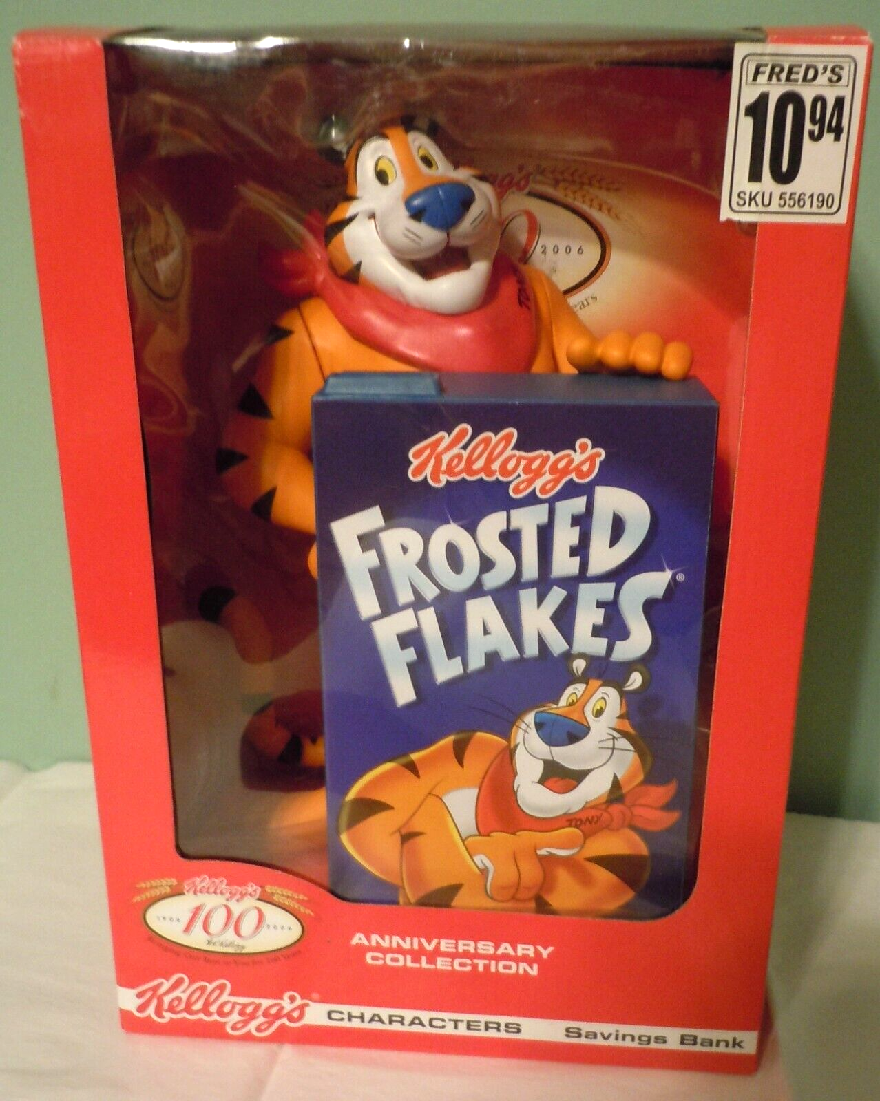 Kellogg's Frosted Flakes 100th Anniversary Tony the Tiger Kellogg's Frosted Flakes 100th Anniversary Tony the Tiger