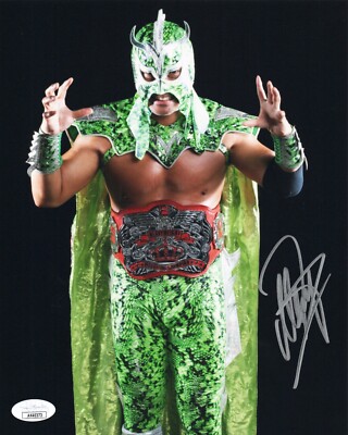 Ultimo Dragon WWE WCW Dragon Gate Signed Autograph 8x10 Photo #4 w/ JSA COA